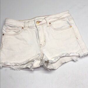 LIKE NEW EUNINA WHITE FACTORY JEAN SHORTS SZ S/28 ⭐️